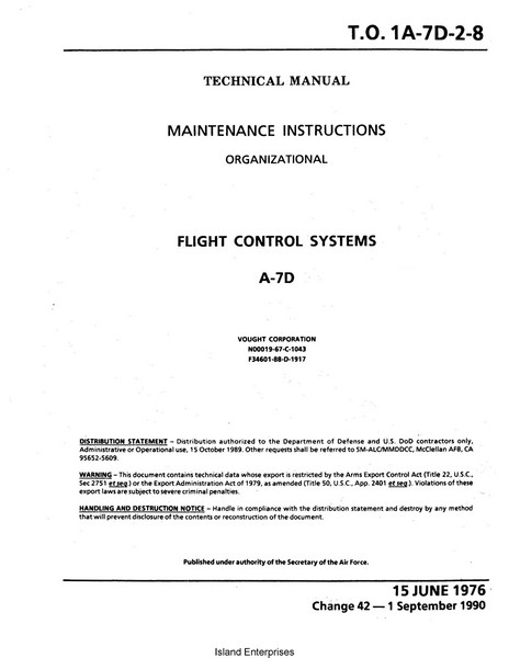 ltv-a-7d-corsair-ii-flight-control-systems-maintenance-instructions