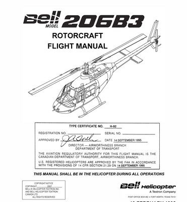 Bell Aircraft Flight & POH Manuals | EAircraftManuals.com