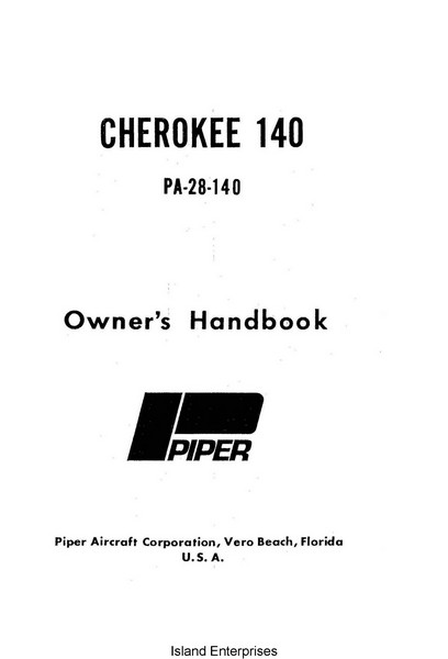 Cherokee 140 Performance Charts