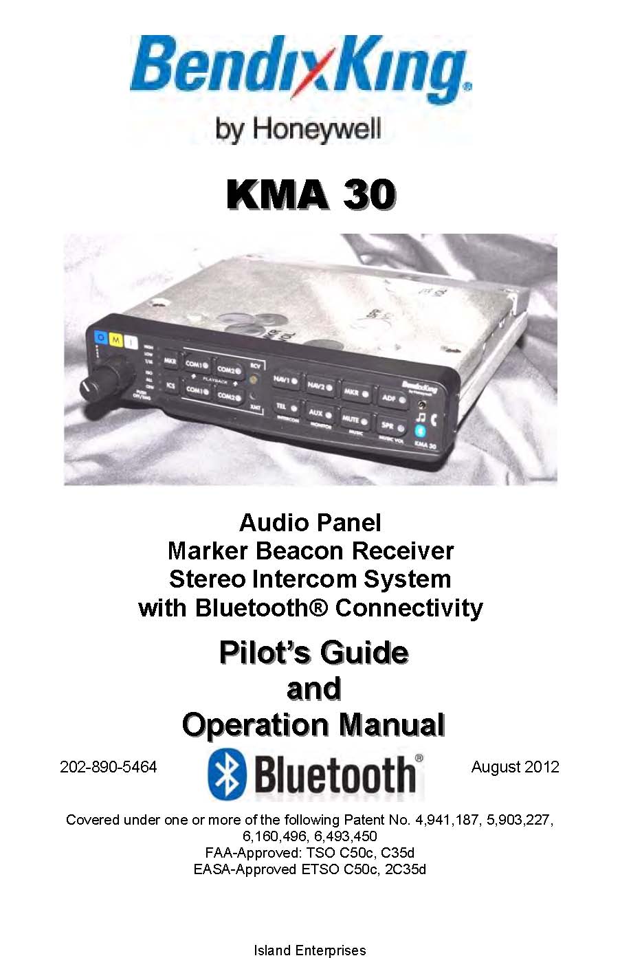 King Kma 20 Audio Panel Manual