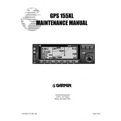 pisk Vænne sig til sur Garmin GPS 155XL Maintenance Manual 1999 | eAircraftManuals.com
